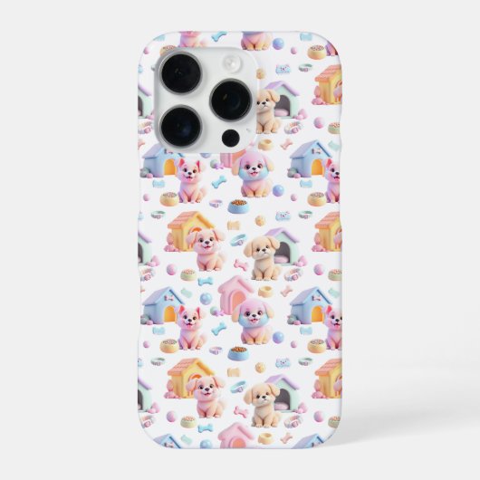 犬のカドル iPhoneケース (裏面)