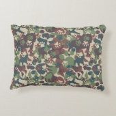 犬のカムフラージュパターン アクセントクッション (裏面)