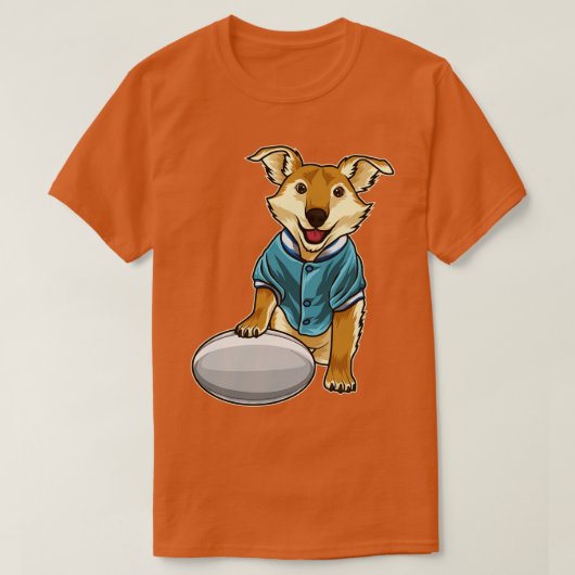 犬のガード敷物 Tシャツ (デザイン正面)