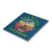 犬のキスが全てを修正 タイル (側面)