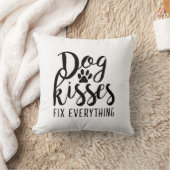 犬のキスすべてを修正K9引用文スウィートドッグクート クッション (ブランケット)