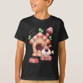 犬のキャラクター Tシャツ (正面)