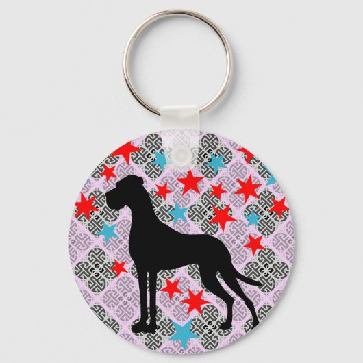 犬のキーホルダー キーホルダー (正面)
