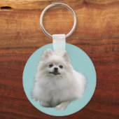 犬のキーホルダー キーホルダー (正面)