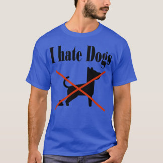 犬のギフトファミリーが嫌いだ Tシャツ