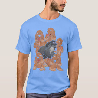 犬のギフト犬の愛犬コッカースパニエル犬男の子の友人 Tシャツ