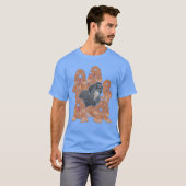 犬のギフト犬の愛犬コッカースパニエル犬男の子の友人 Tシャツ (正面フル)