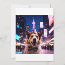 犬のクリスマスカード2025