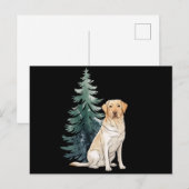 犬のクリスマスツリーパーティー 愛犬家 クリスマス (正面/裏面)