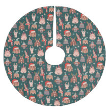 犬のクリスマスパターン