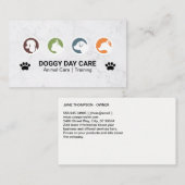 犬のグループ 名刺 (正面/裏面)