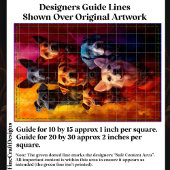 犬のグループ，背景鮮やかCT6デコページ 薄葉紙