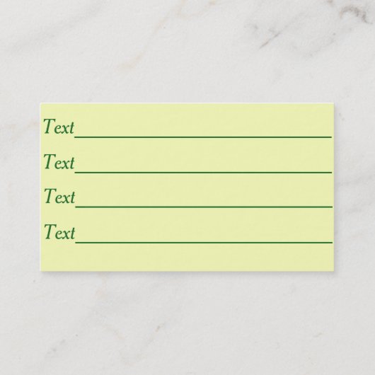 犬のグルーミングとペットの介護サービスアポイントメント 予約カード (裏面)