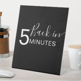 犬のグルーミングのサインバック5分 台座サイン