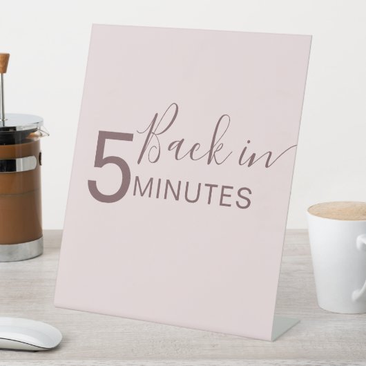 犬のグルーミングのサインバック5分 台座サイン (インサイチュ)