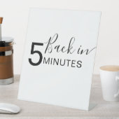 犬のグルーミングのサインバック5分 台座サイン (インサイチュ)