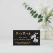 犬のグルーミングカード 予約カード (スタンド正面)