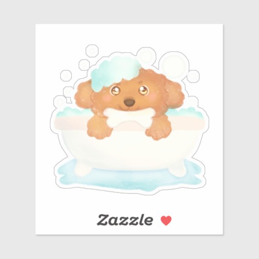 犬のグルーミングサロン シール (シート)