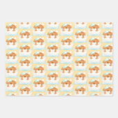 犬のグルーミングサロン ラッピングペーパーシート (正面3)