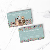 犬のグルーミングシッターアポイントメント緑 名刺