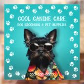 犬のグルーミング ウィンドウサイン (シート2)