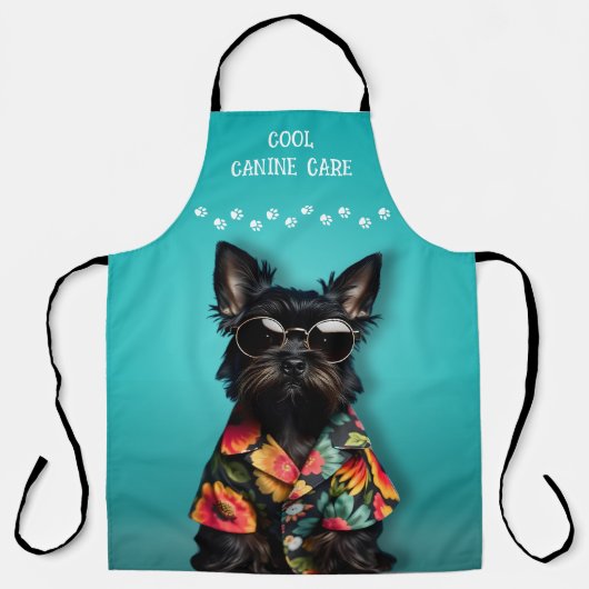 犬のグルーミング エプロン (正面)
