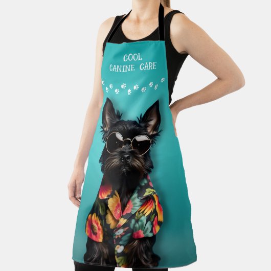 犬のグルーミング エプロン (インサイチュ)