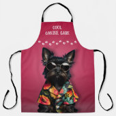 犬のグルーミング エプロン (正面)