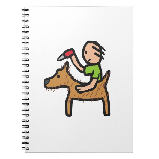 犬のグルーミング ノートブック (正面)
