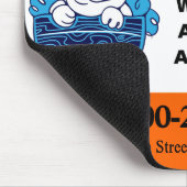 犬のグルーミング マウスパッド (コーナー)