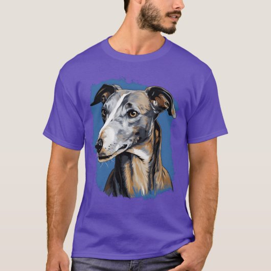 犬のグレイハウンドの友人の贈り物 Tシャツ (正面)