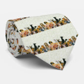 犬のコラージュのタイの多く ネクタイ (ロール)