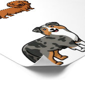 犬のコレクション ポスター (角)