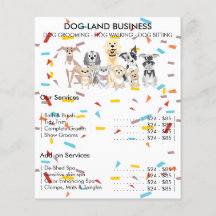 犬のコンフェッティ レインボー