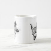 犬のコーヒー・マグ コーヒーマグカップ (中央)