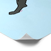 犬のサインを抑え、文字、ポスターを追加 ポスター (角)