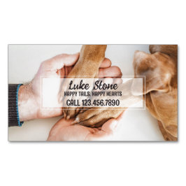 犬のサービス マグネット名刺