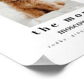 犬のシグネチャードリンク結婚ズのバーサイン ポスター (角)