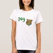 犬のシャツ Tシャツ (正面)