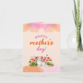 犬のシーズー(犬)Tzuのかわいい母のデイカード シーズンカード (正面)