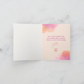 犬のシーズー（犬）Tzuのかわいい母のデイカード シーズンカード (内部)