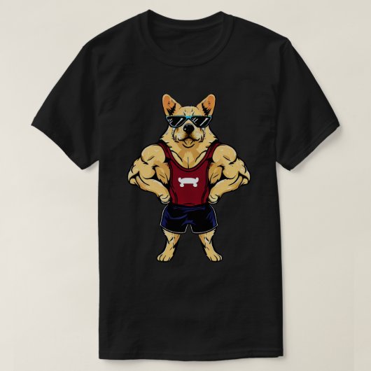 犬のジム Tシャツ (デザイン正面)