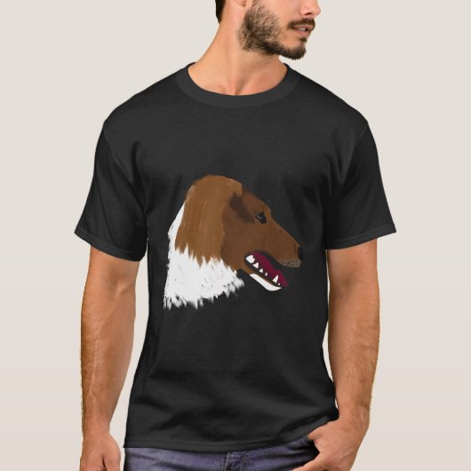 犬のジャック・ラッセル・テリア動物Tシャツ Tシャツ (正面)