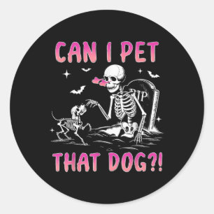 犬のスケルトン犬の愛おもしろい者のハロウをペットにできるか ラウンドシール