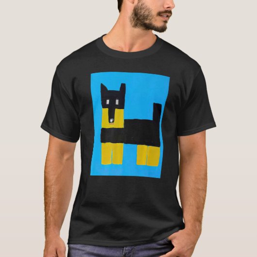 犬のスタイル101でかわいい犬の子犬ファン Tシャツ (正面)