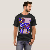 犬のスタイル14のかわいい犬の子犬ファン Tシャツ (正面フル)