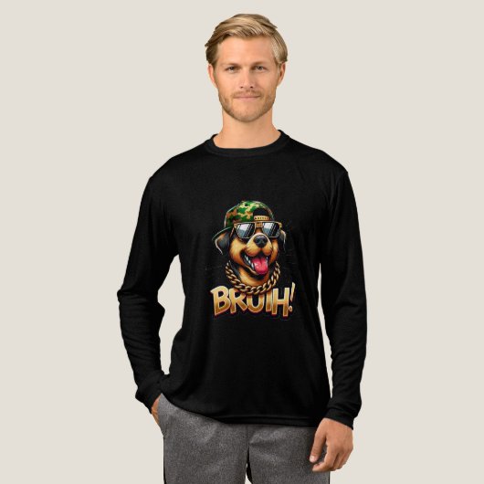 犬のスタイルTシャツ トライブレンドTシャツ (正面全体)