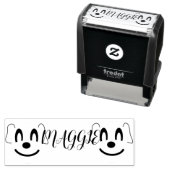 犬のスタンプ、カスタム犬のスタンプ、犬のカスタムスタンプ セルフインキングスタンプ (インサイチュ)