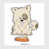 犬のステッカー シール (シート)