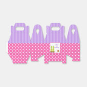 犬のスリッパーパジャマ&パンケーキ誕生日パーティー フェイバーボックス (折り畳みなし)